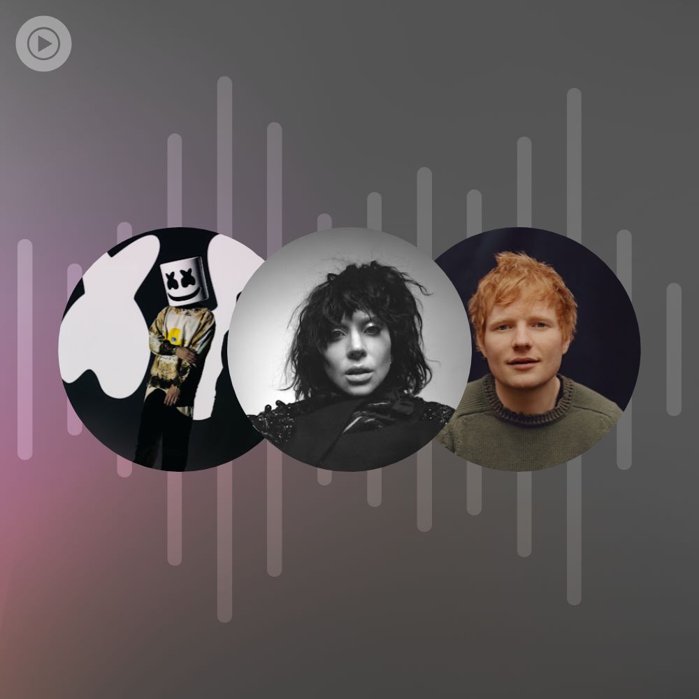 Lady Gaga, Marshmello, Ed Sheeran, Lisa, G-Eazy, Sabrina Carpenter ...